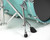 British Drum Co. ENG-22-CB-STL Enigma Series Club Kit. Satin Teal 12", 16", 22"