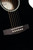 Cort Exotic Series SFX Ash Acoustic Electric Guitar. Black Finish