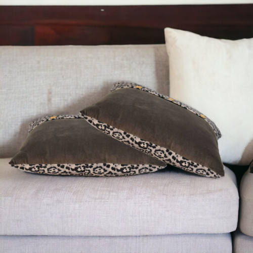 Quinn Cushion Set of 2 (Leopard) Quinn Cushion Set of 2 (Leopard)