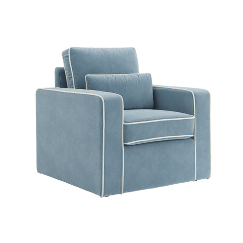 Diego Ice Blue Chair
