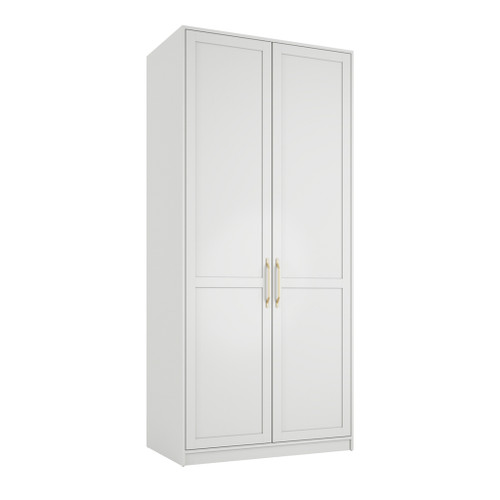 AUSTEN WHITE 2 DOOR WARDROBE