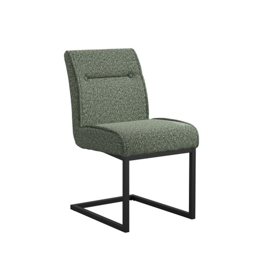 CLEAVER DESERT SAGE / BLACK DINING CHAIR (2 PER PACK)