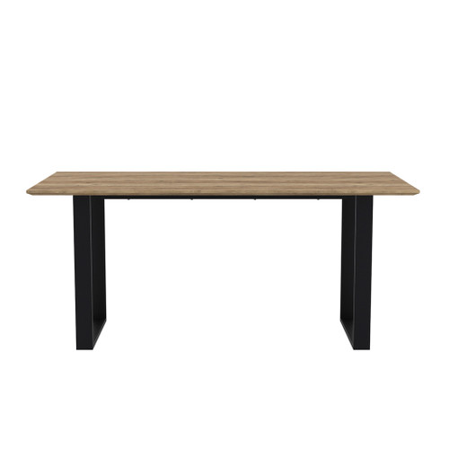 ANTIBES RUSSET / BLACK DINING TABLE