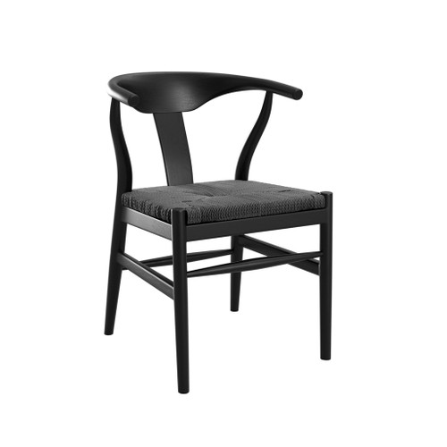 ARIES BLACK DINING CHAIR (2 PER PACK)