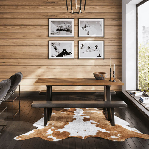 HYDE WHISKEY / BLACK DINING TABLE