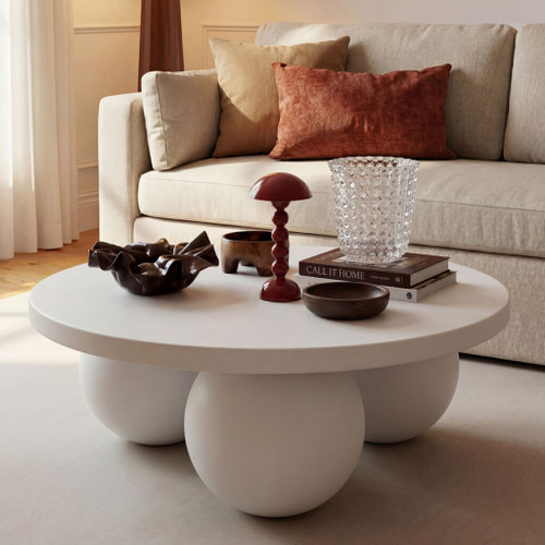KENJI WHITE COFFEE TABLE