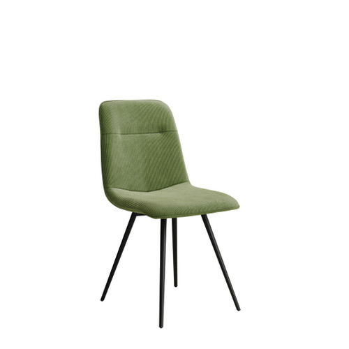 MAXI MOSS / BLACK DINING CHAIR (2 PER PACK)