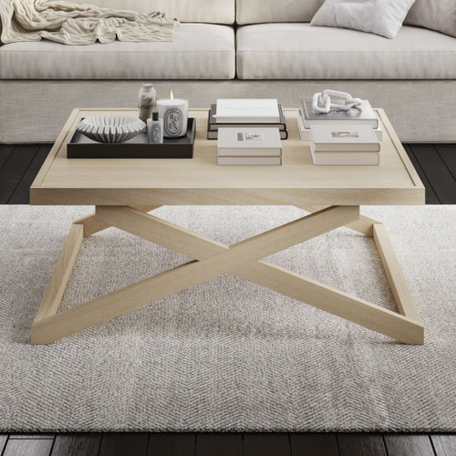 SAGE BLONDE COFFEE TABLE LARGE