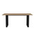 ANTIBES RUSSET / BLACK DINING TABLE