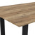 ANTIBES RUSSET / BLACK DINING TABLE