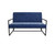 CHANCE OXFORD BLUE SOFA