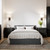 BERLIN SILVER KINGSIZE BED