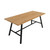 LOUIE TAWNY / BLACK DINING TABLE