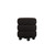 EMI BLACK / BLACK POUFFE