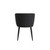 NOVA BLACK / BLACK DINING CHAIR (2 CHAIRS)