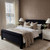 LEONNIE BLACK DOUBLE BED