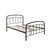 HALSTON KINGSIZE BLACK BED
