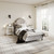 MONTEREY LIGHT GREY SINGLE BED