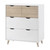 STOCKHOLM 4 DRAWER CHEST WHITE-OAK