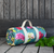 Sarah Kelleher Floral Picnic Blanket Teal 150 X 135cm