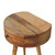 Mini Oak-ish Circular Shape Bedside