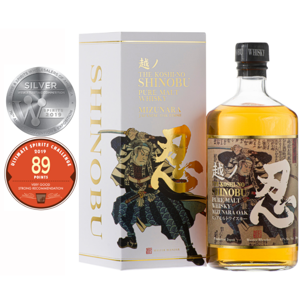 Shinobu Pure Malt Whisky Mizunara Japanese Oak Finish [700ml]
