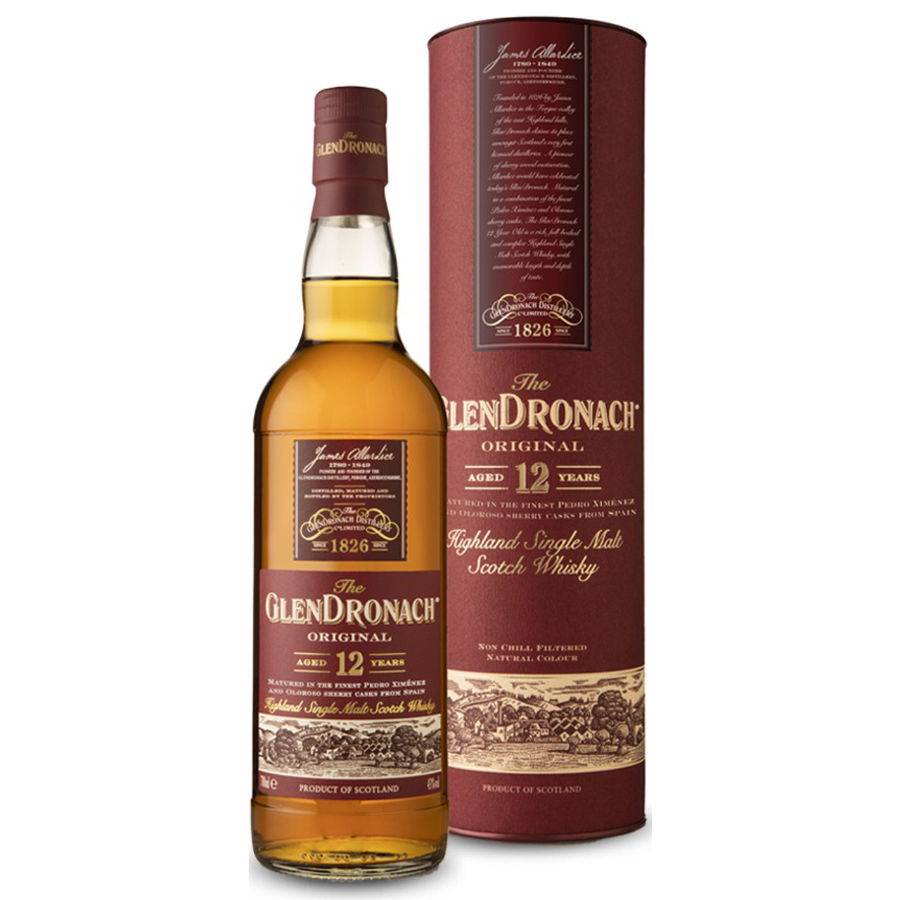 J*3様 未開封　GLENDRONACH 12 YEARS OLD 700ml Glendronach 12-year-old Original - buy online | Whiskybase Shop