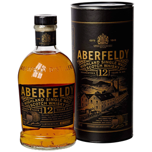 Aberfeldy Highland Single Malt Scotch Whisky 12 Year Old [1000ml]