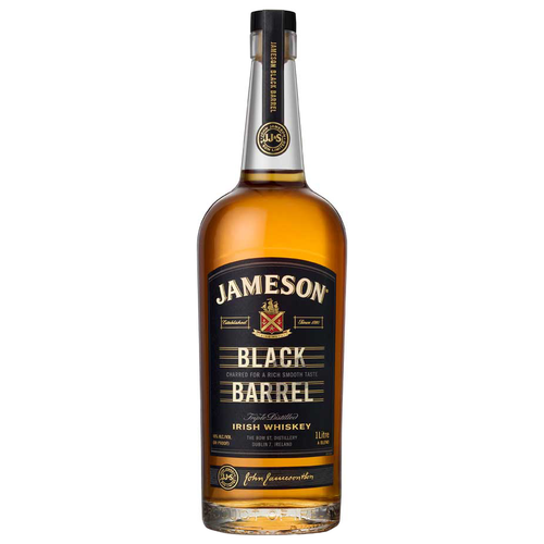 Jameson Black Barrel Triple Distilled Twice Charred Irish Whiskey [1000ml]