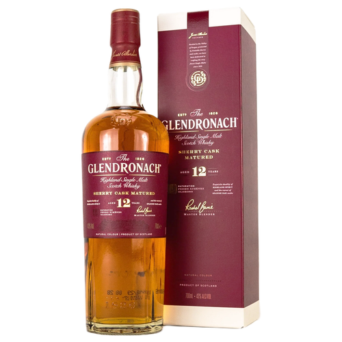 Glendronach Original Highland Single Malt Scotch Whisky 12 Year Old [700ml]