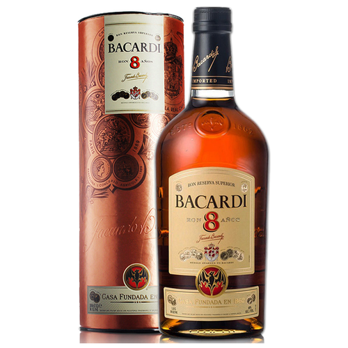 Bacardi 8 Ron Años [1000ml]