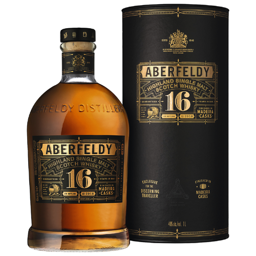 Aberfeldy Madeira Casks Highland Single Malt Scotch Whisky 16 Year Old [1000ml]