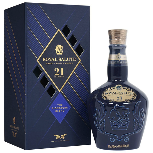 Royal Salute Signature Blend Blended Scotch Whisky 21 Year Old [1000ml]