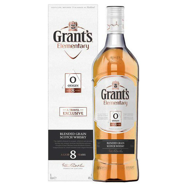 Grant's Elementary Oxygen Blended Scotch Whisky 8 Year Old [1000ml]