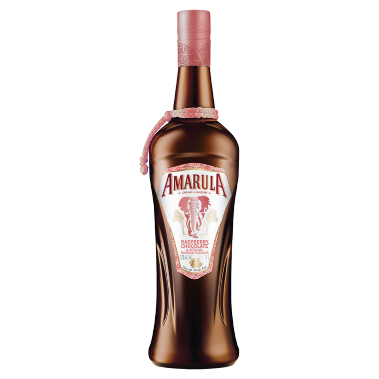 Amarula Raspberry, Chocolate & African Baobab Cream Liqueur [1000ml]