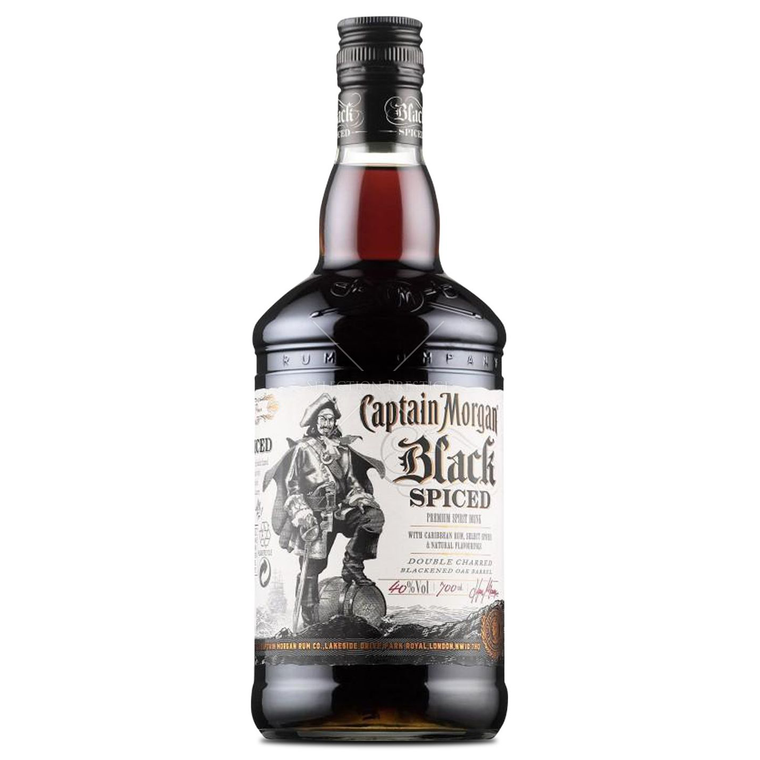Captain Morgan Black Spiced Rum [1000ml]