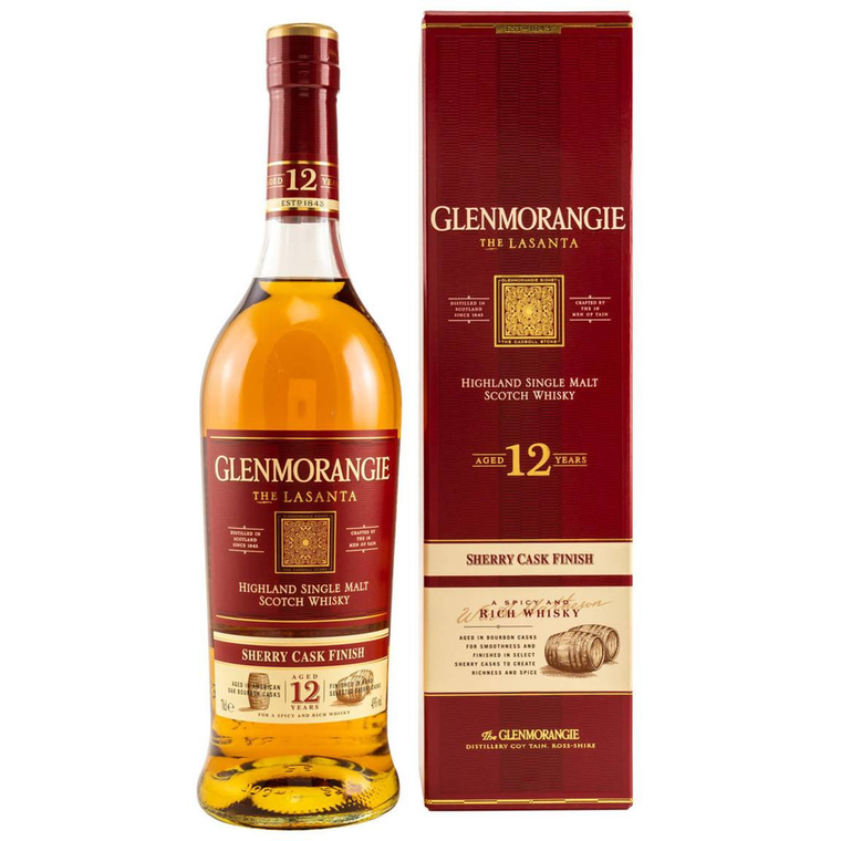 Glenmorangie Lasanta Highland Single Malt Scotch Whisky 12 Year Old [700ml]