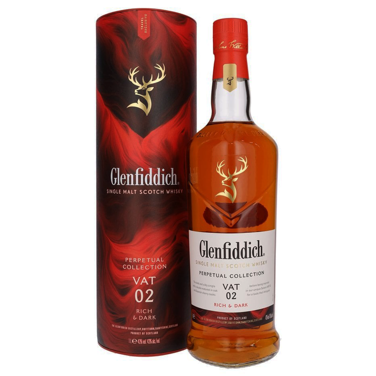 Glenfiddich Perpetual Collection VAT 02 Single Malt Scotch Whisky [1000ml]