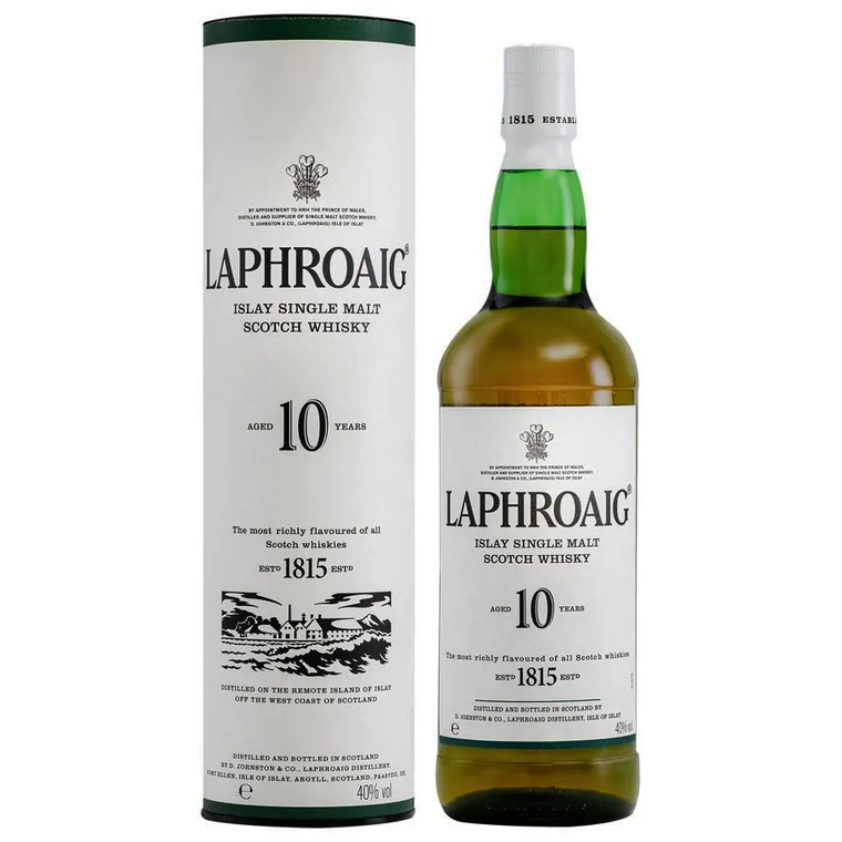 Laphroaig Islay Single Malt Scotch Whisky 10 Year Old [1000ml]