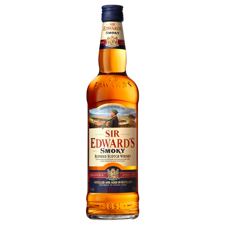 Sir Edward's Smoky Blended Scotch Whisky [1000ml]