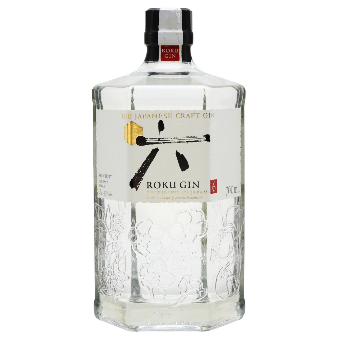 ROKU GIN 700ml 43% 日本製　2本セット ROKU GIN 700ml 43% 日本製 2本セット 送料無料 サントリー ROKU