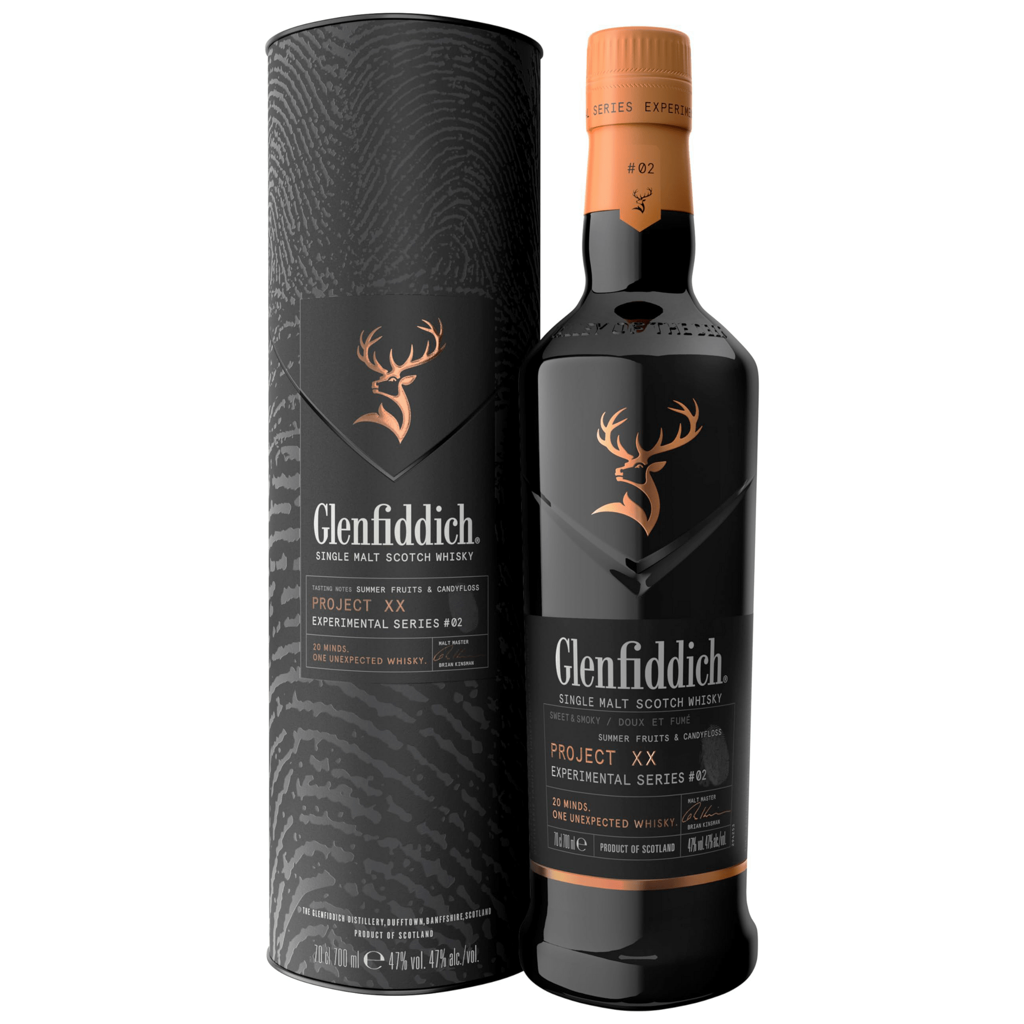 新品未開封 Household Blended Scotch Glenfiddich Experimental Series #02 Project Xx Single Malt