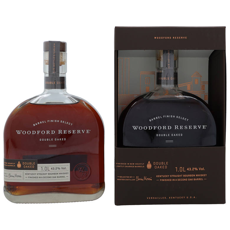 【未使用】WOODFORD RESERVE 木製トレイ バレル トレイ 樽型 ウイスキー バーボン WOODFORD RESERVE