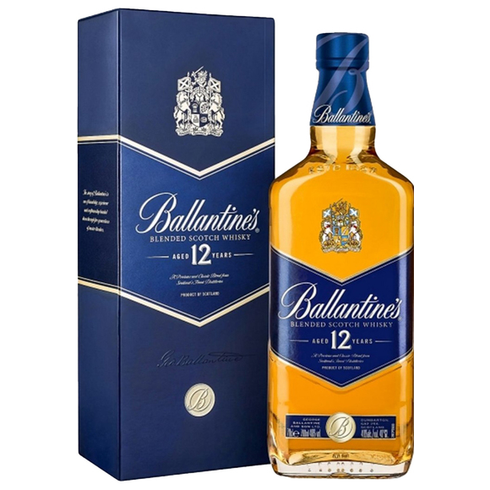 Ballantine's  Blue 12年ウイスキー 1000ml Ballantine's Blended Scotch Whisky 12 Year Old [1000ml]