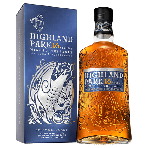 Highland Park Wings of the Eagle Single Malt Scotch Whisky 16 Year 