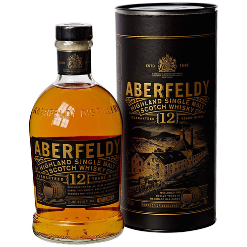 Aberfeldy 12 Year Old Single Malt Scotch Whiskey, Highland 750mL – PJ Wine,  Inc.