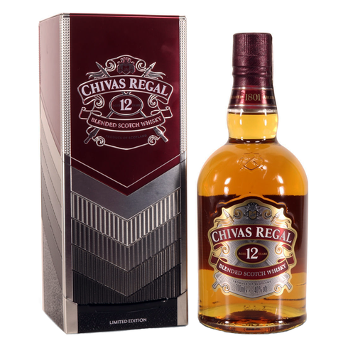 Chivas Regal Blended Scotch Whisky 12 Year Old Limited Edition