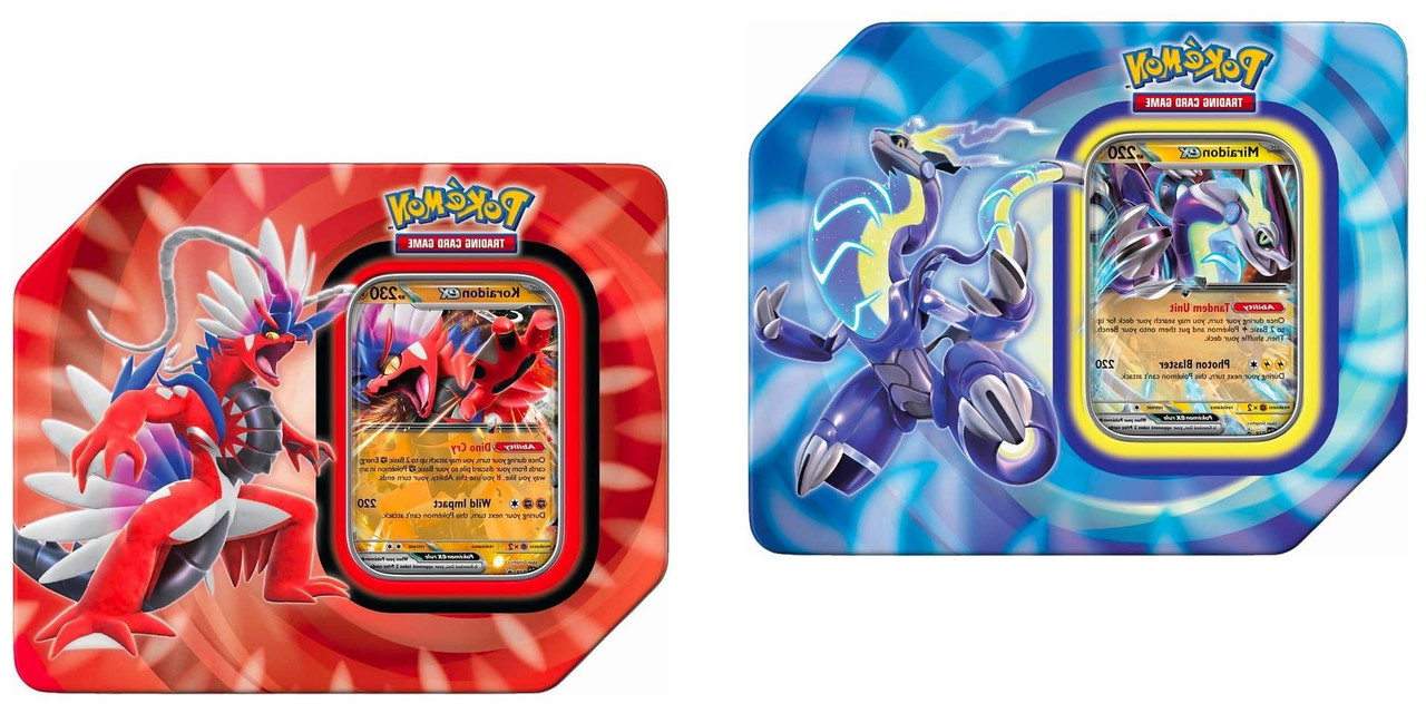 Pokemon Tin - Scarlet & Violet: Paldea Legends - Miraidon ex – The