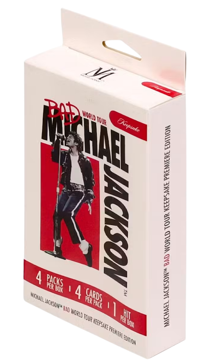 洋楽 Michael Jackson Bad Limited Edition BOX Keepsake: 2026 Michael Jackson Bad World Tour Premiere Mini Box