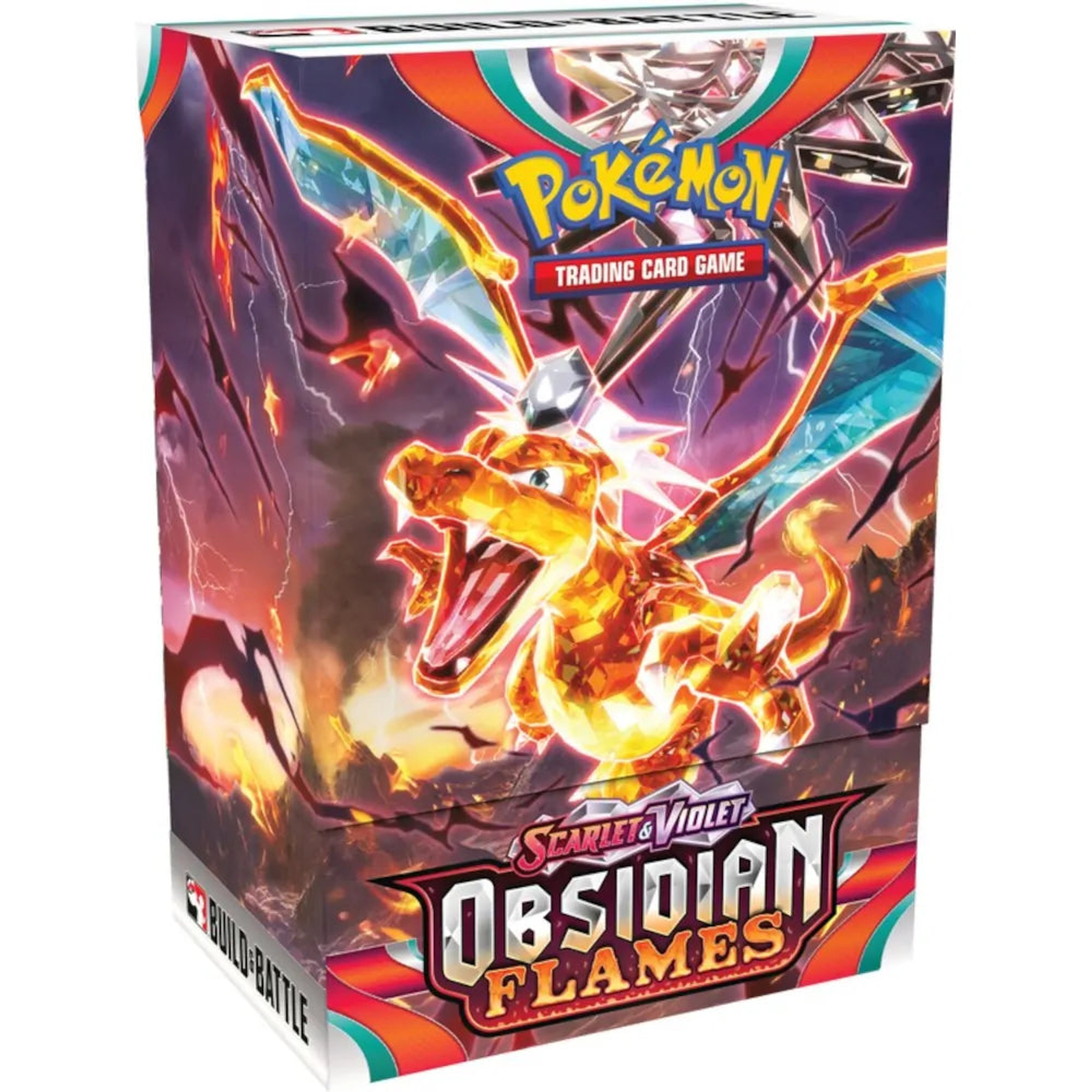 Pokémon TCG Scarlet & Violet Obsidian Flames Build & Battle Stadium